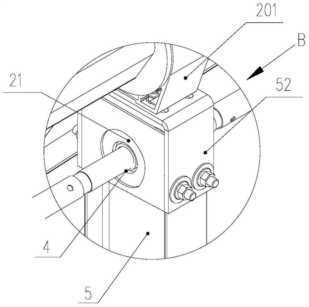 Multi-point parallel synchronous driving solar tracking system