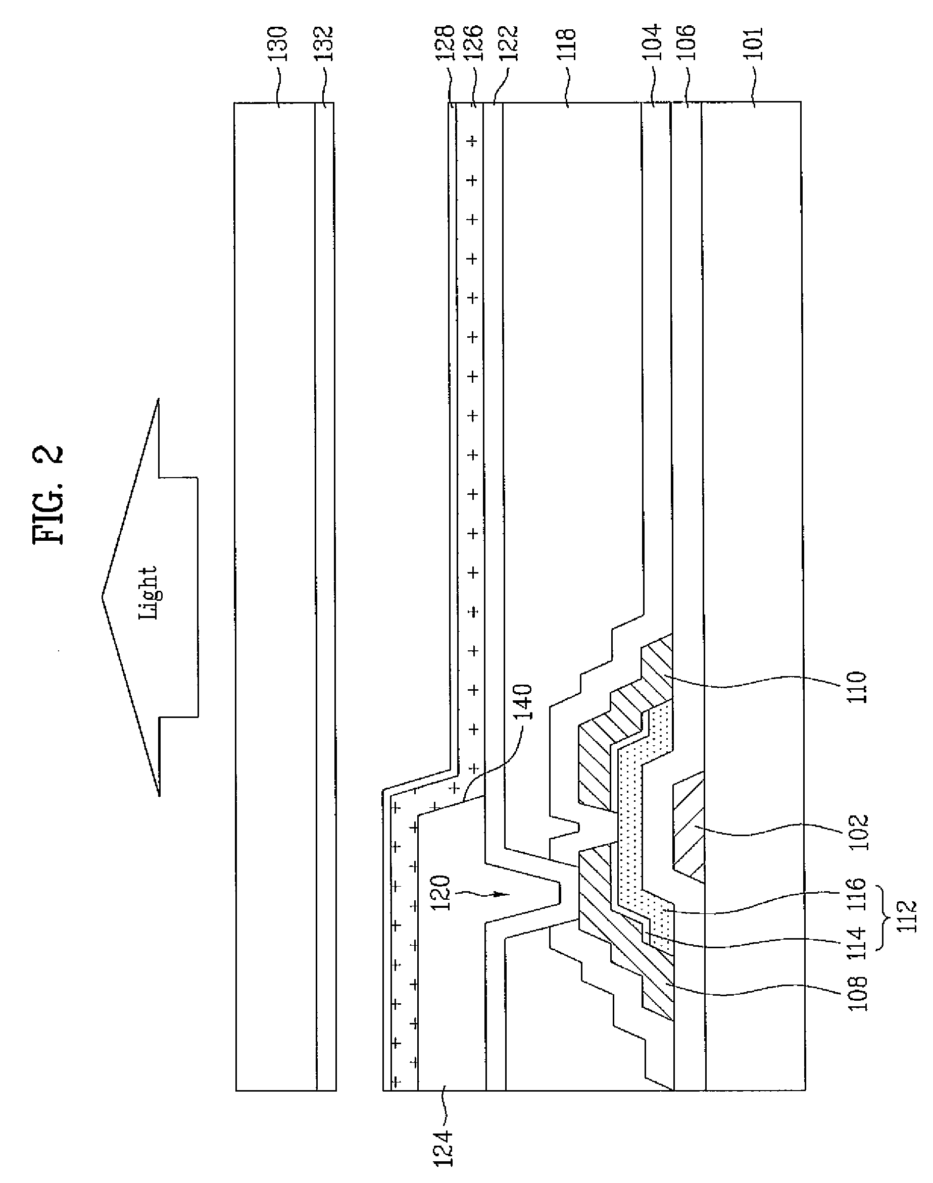 Luminescence display panel and method for fabricating the same