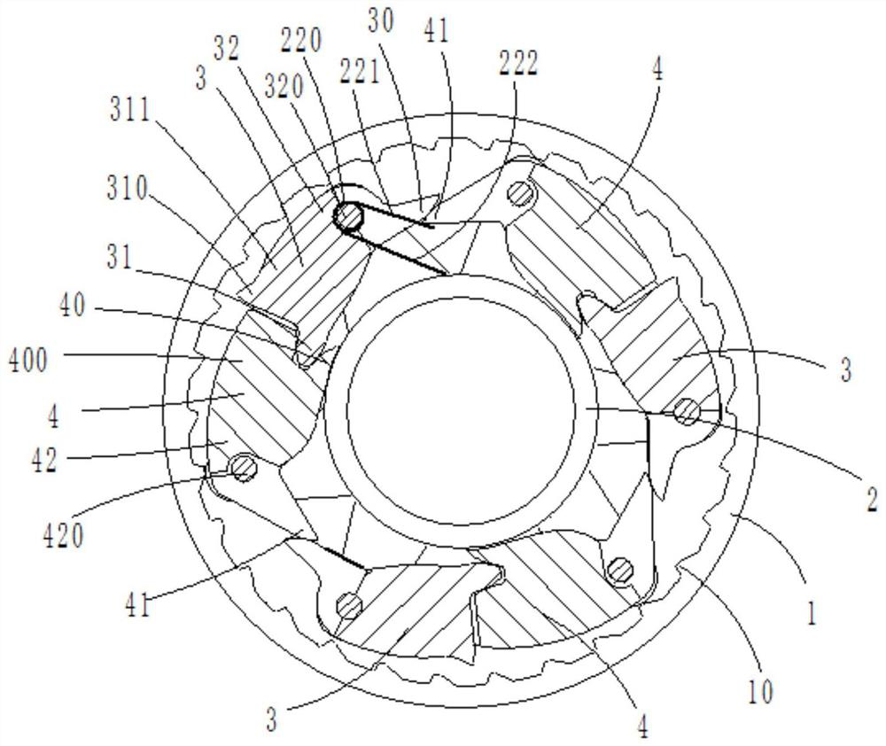 a centrifugal mechanism