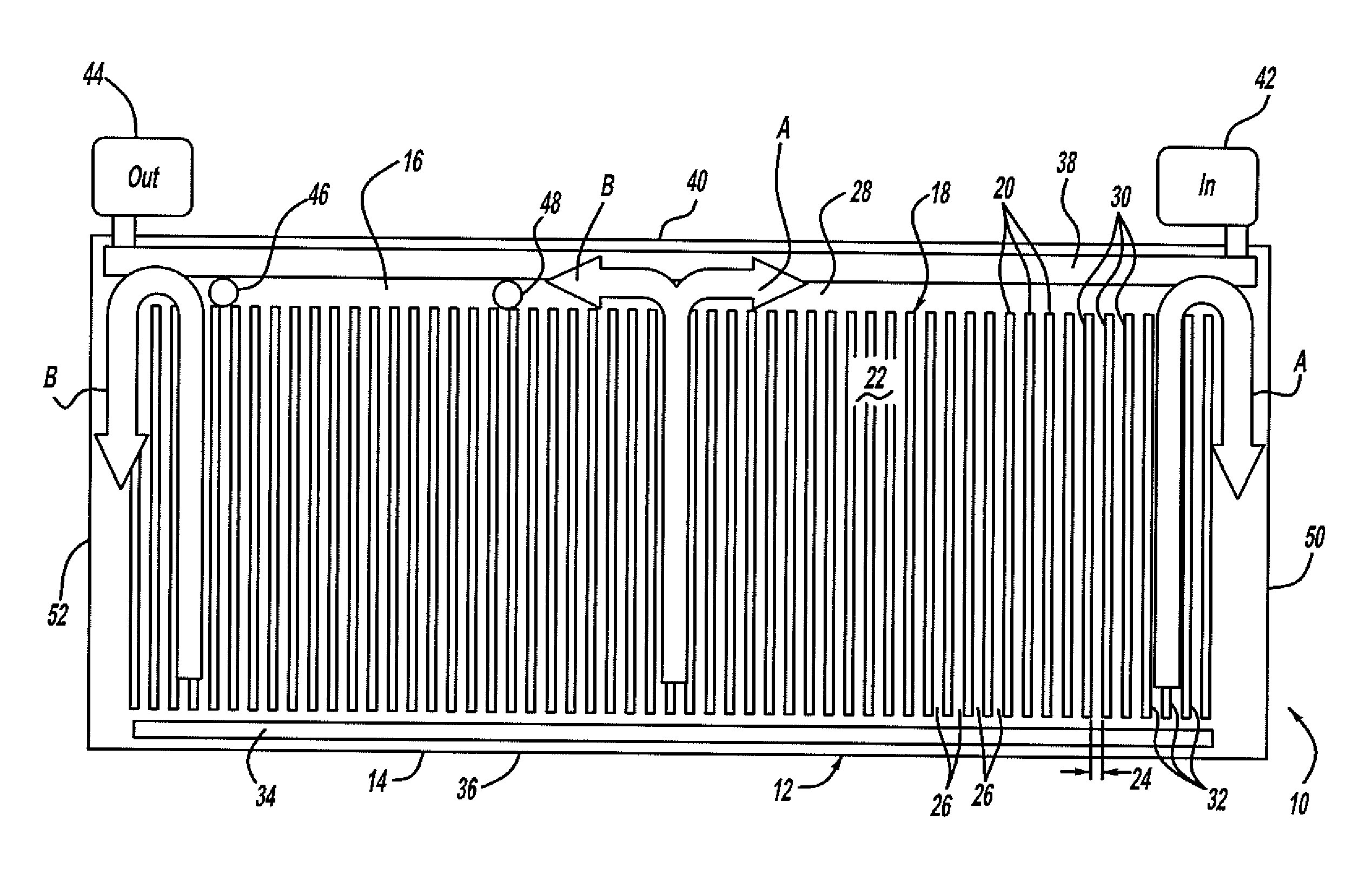 Lithium ion battery cooling system