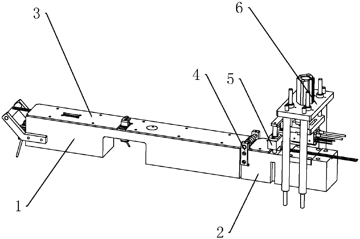 Braiding positioning and placing structure of braider