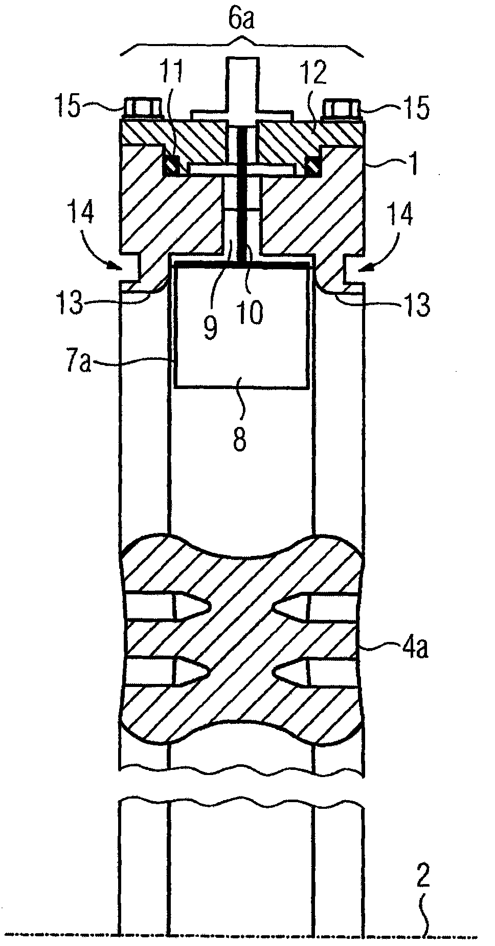 Arrangement having a sensor body and method for the production of an arrangement having a sensor body