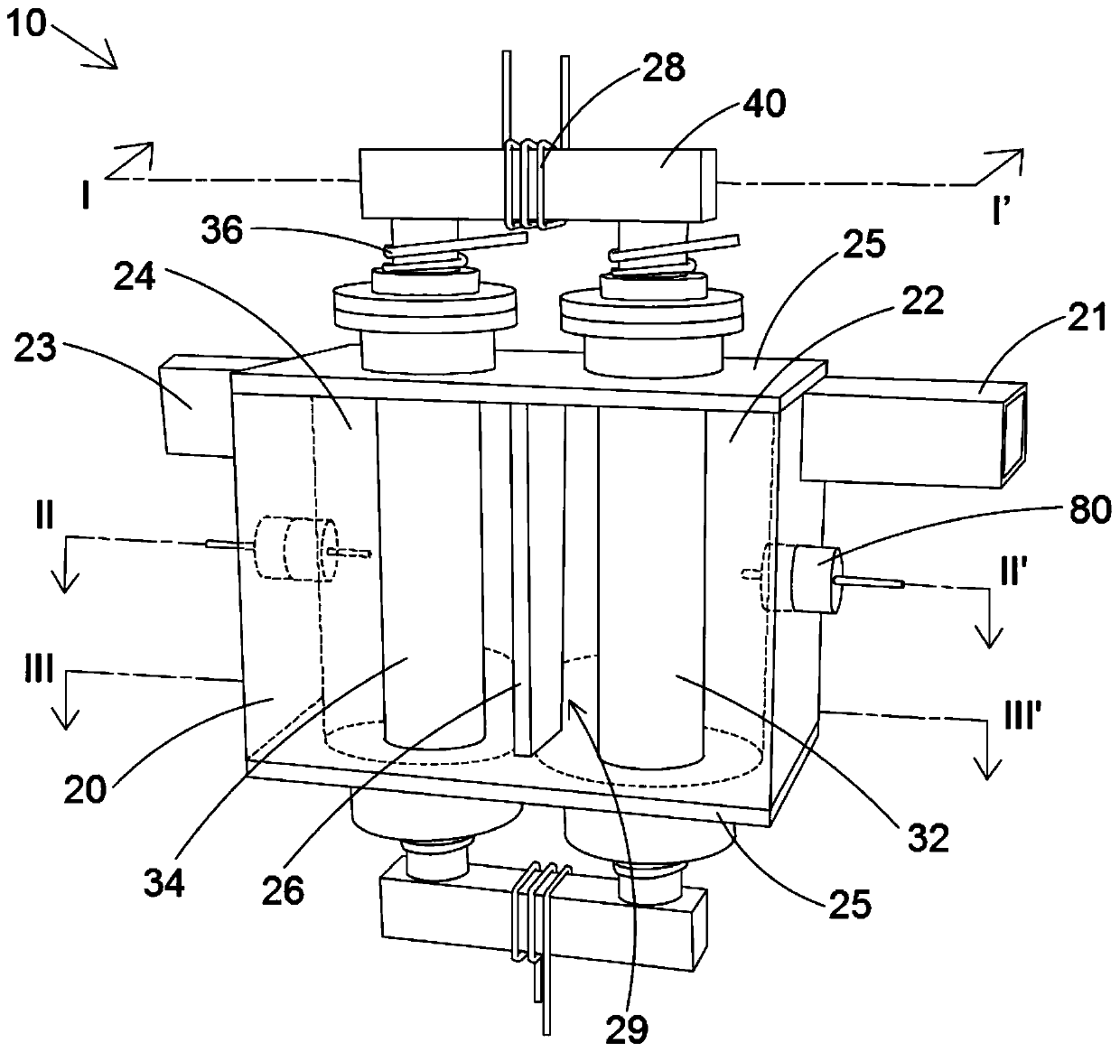 Remote plasma generating device