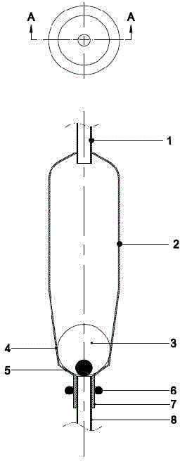 Air embolism prevention murphy's dropper