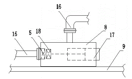 Nozzle block type gas flowmeter calibrating device