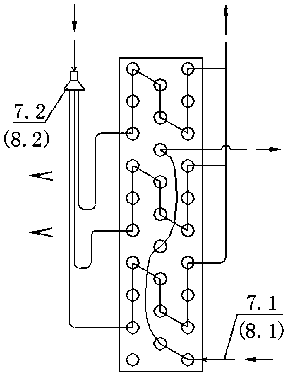 Low-temperature and low-humidity type air conditioner device