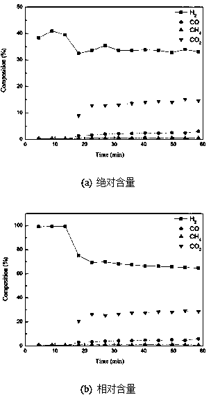 Preparation method and application of double-functional composite Co modified particle