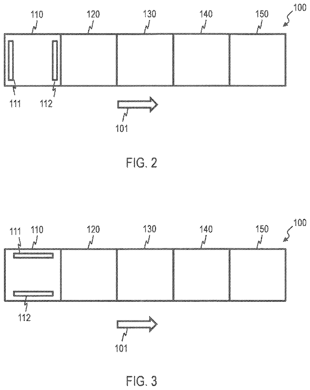 Continuous flow system and method for coating substrates