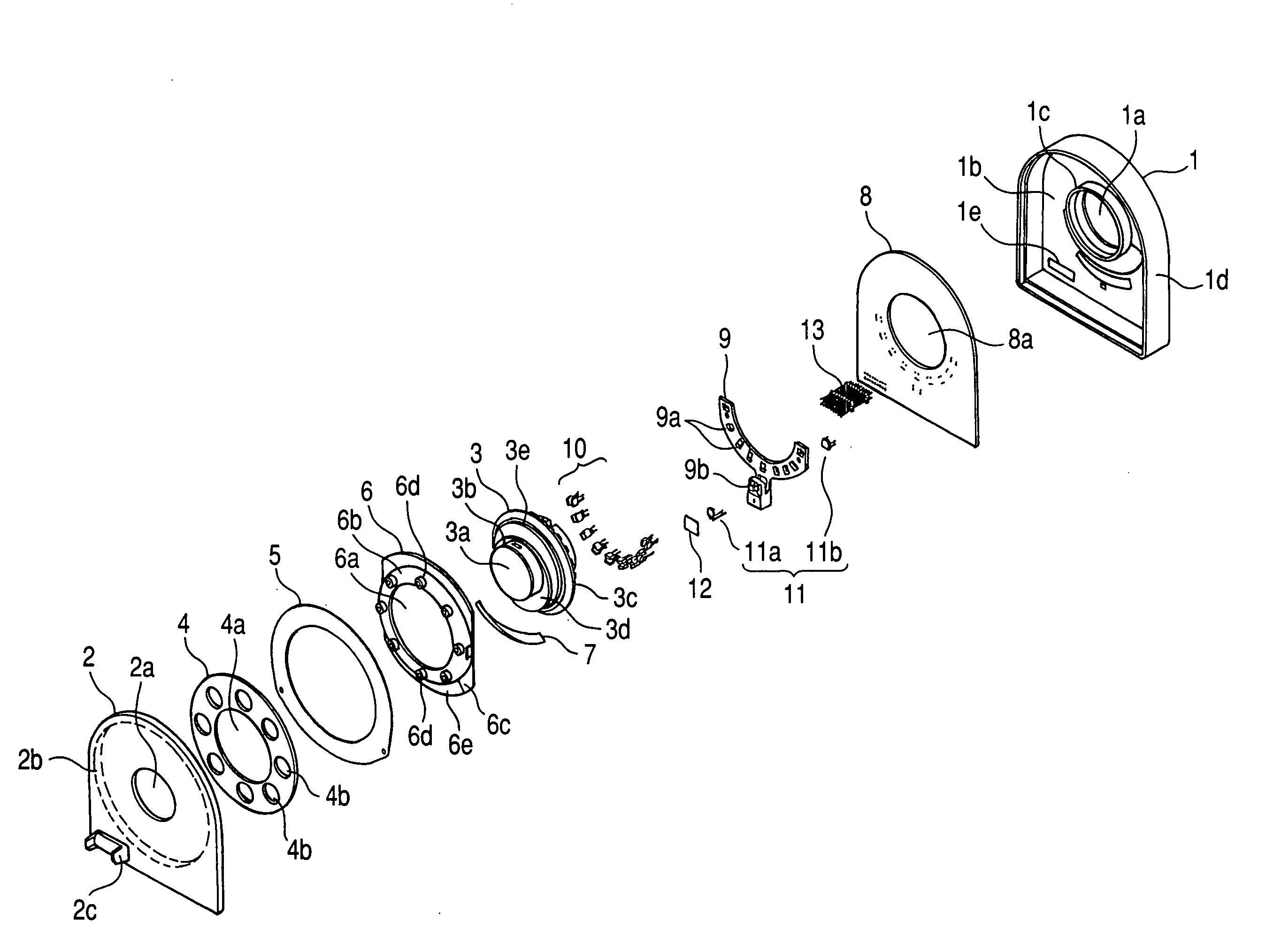 Rotation detecting device and automobile with the same