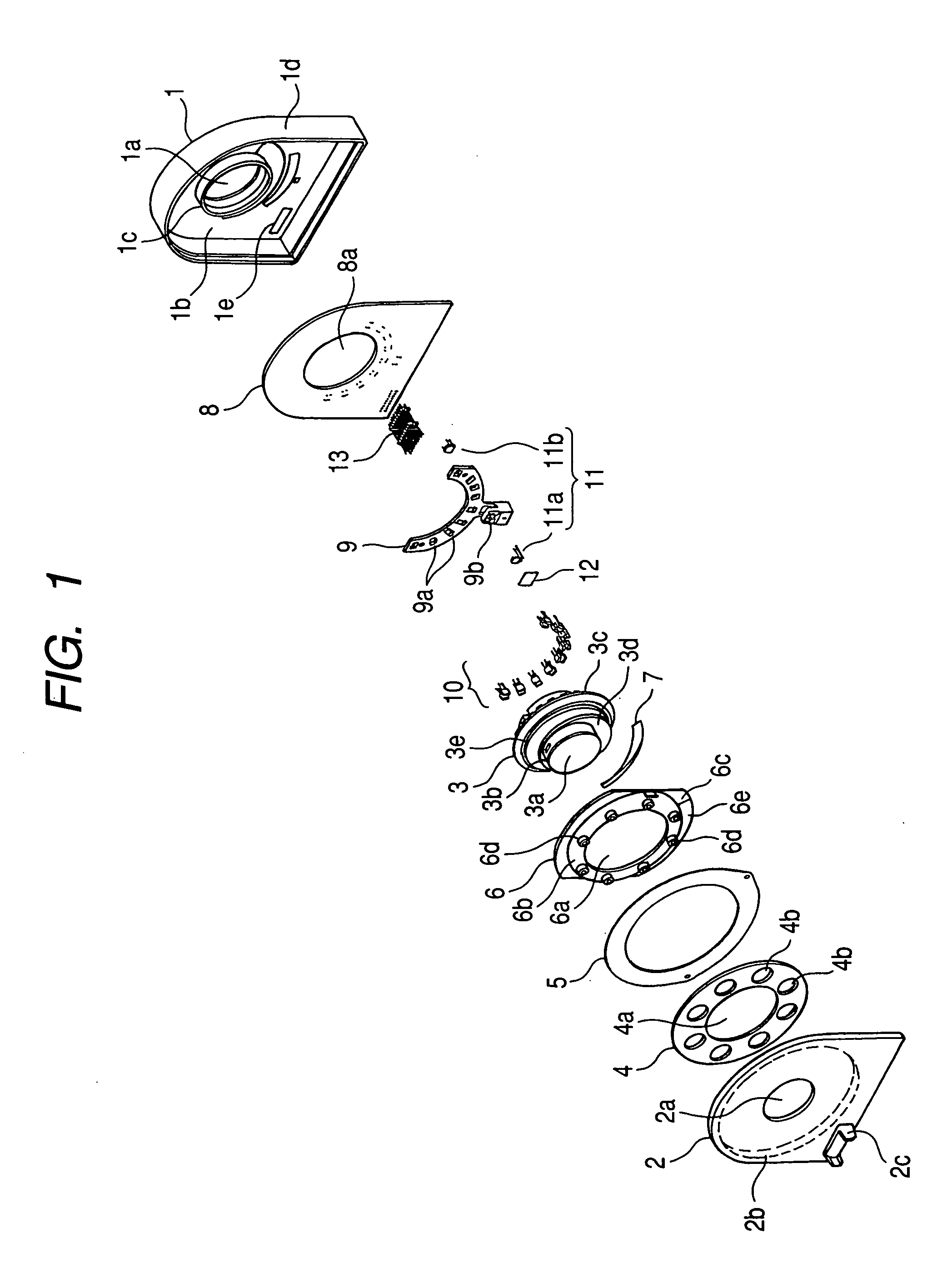 Rotation detecting device and automobile with the same