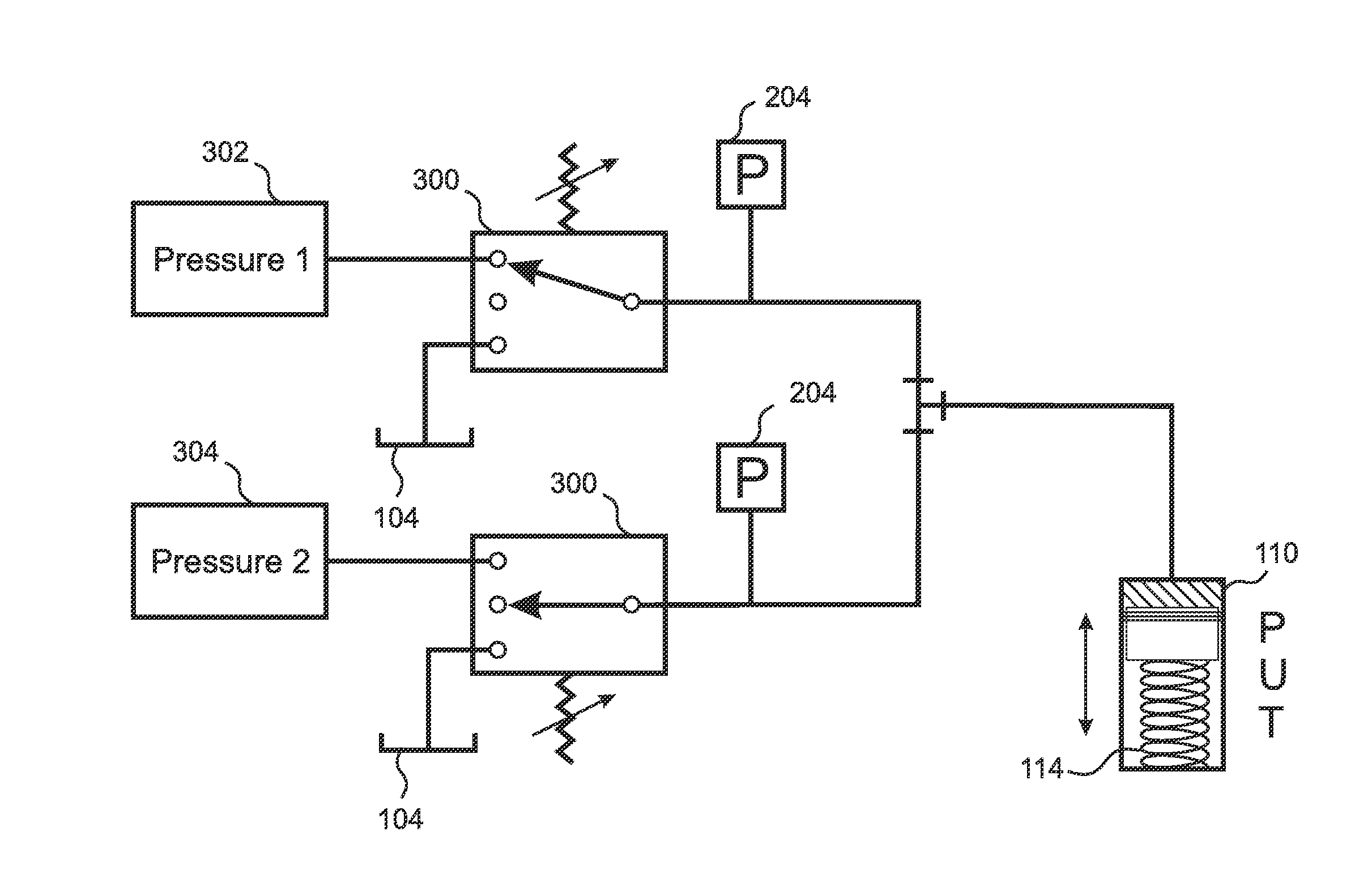 Dual channel pulsed variable pressure hydraulic test apparatus