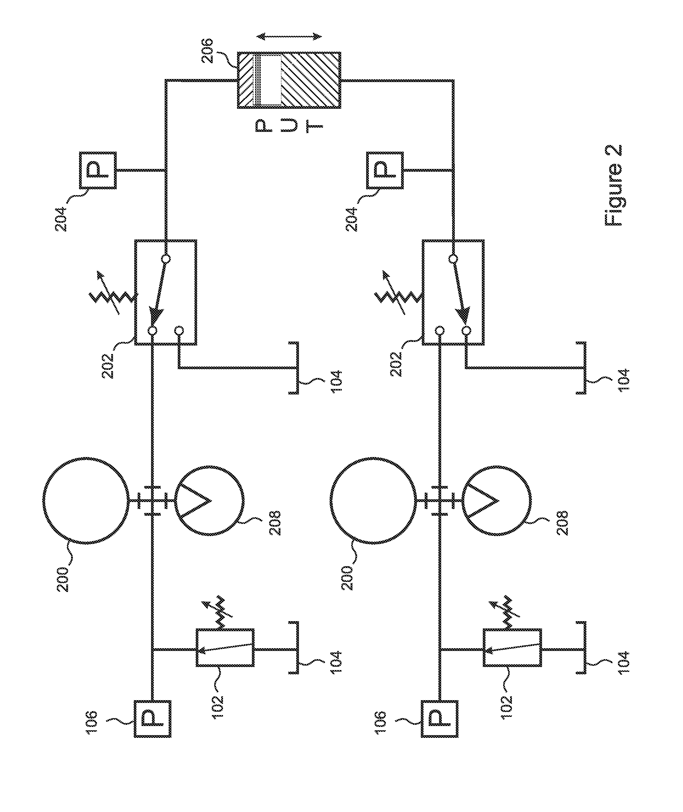 Dual channel pulsed variable pressure hydraulic test apparatus