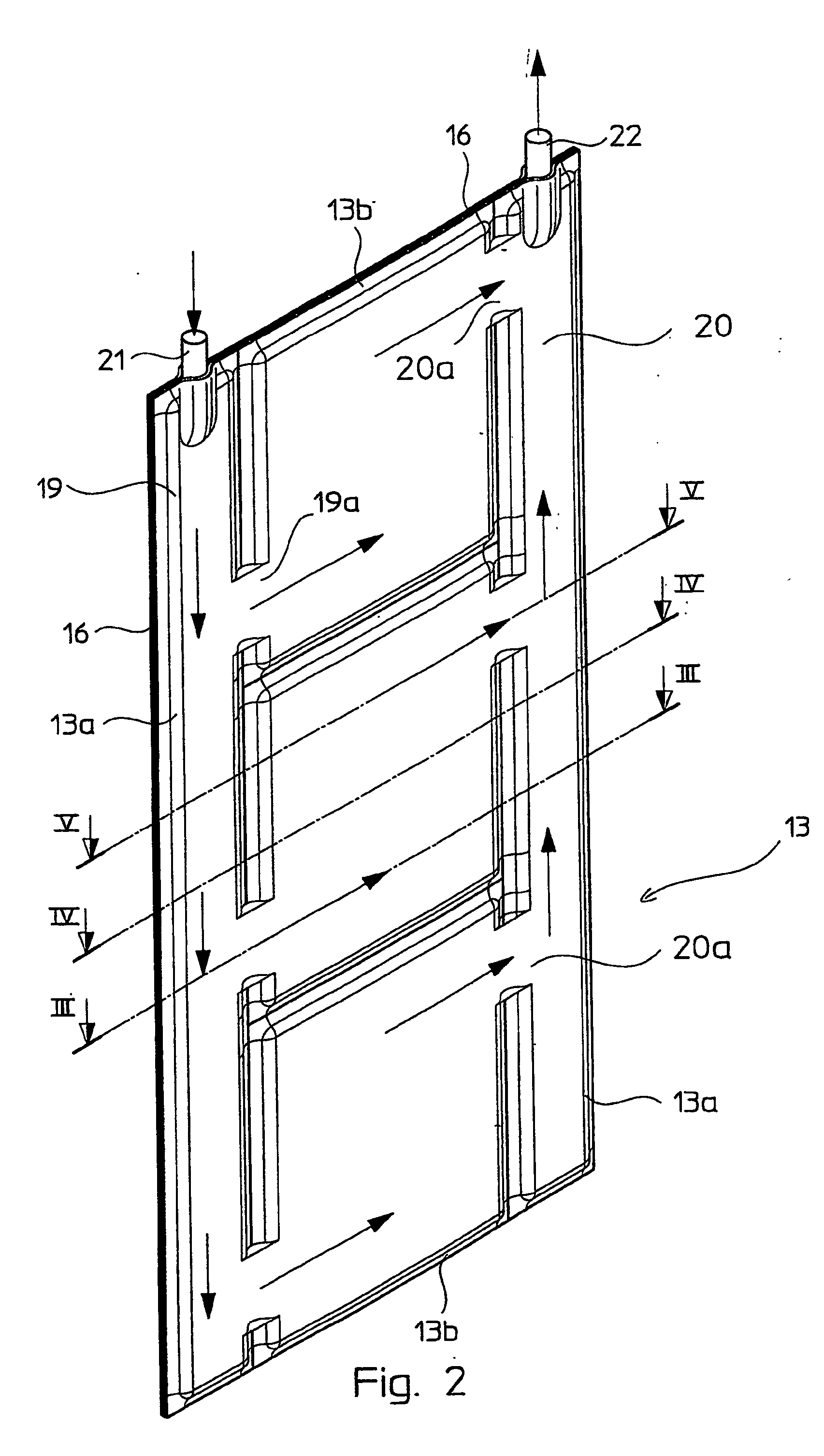 Heat exchange unit for isothermal chemical reactors