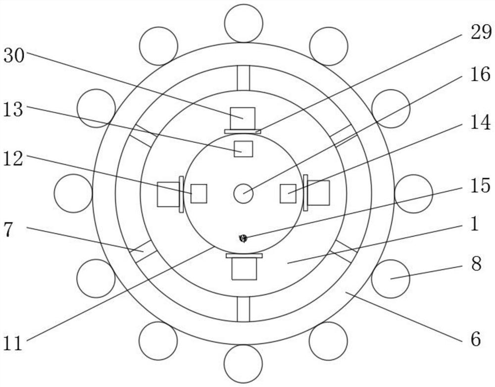 Intelligent medium-latitude large-scale buoy observation system and method