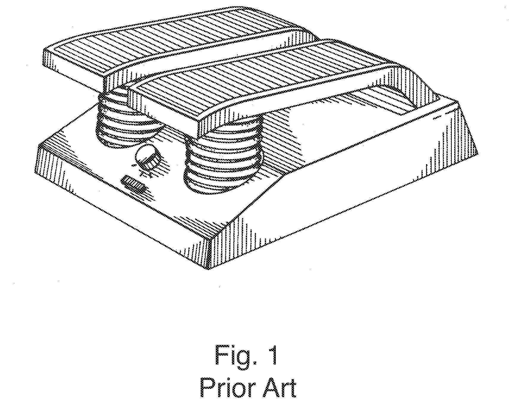 Stair climbing exercise apparatus with improved bellows