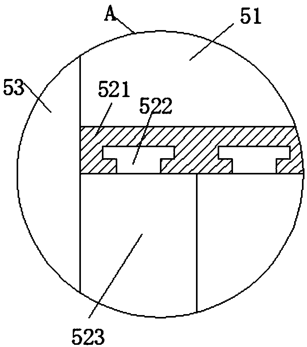 Punching and bending mold with angles convenient to change