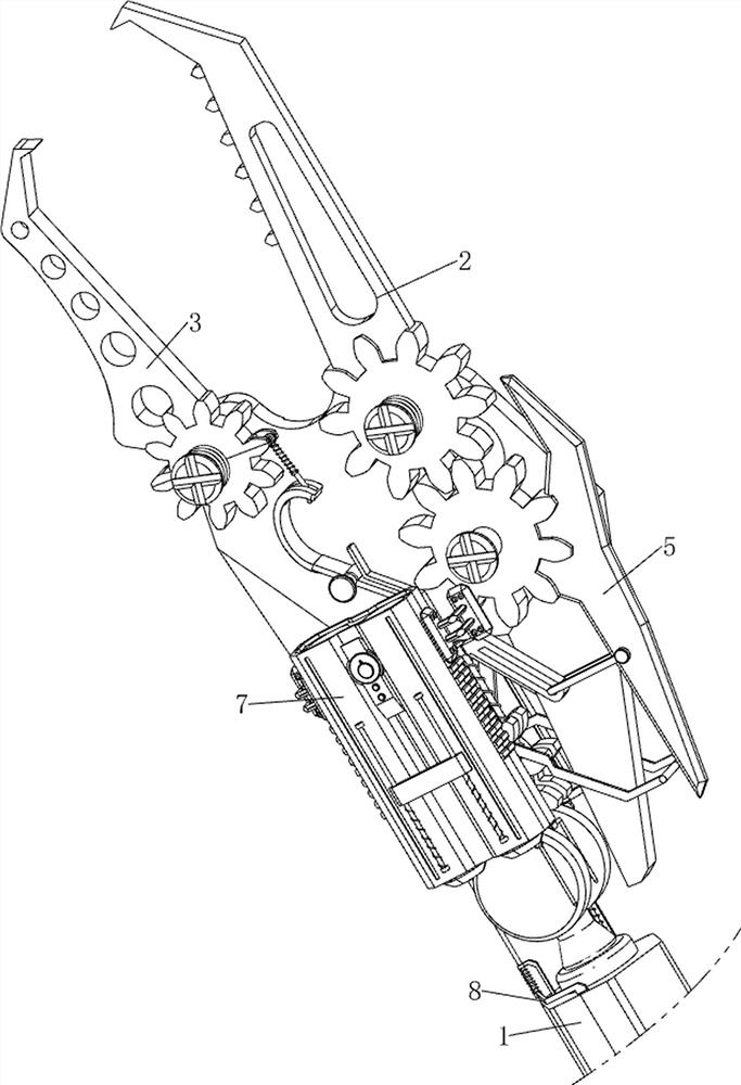 Multifunctional surveying and collecting device for ocean engineering