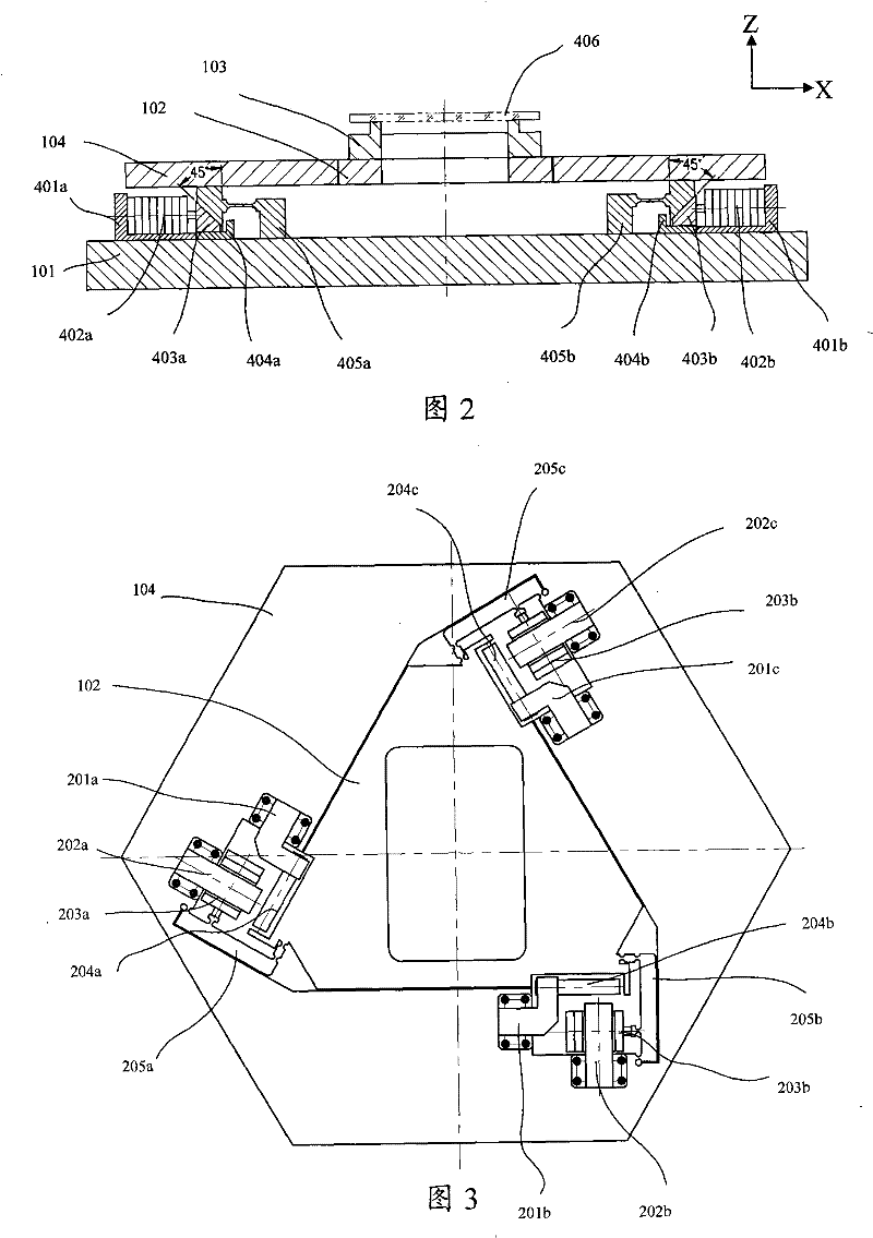 Precise positioning platform with six freedom of motion