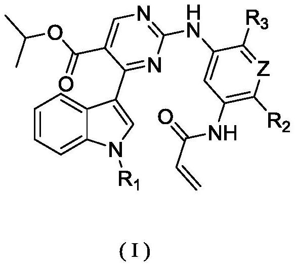 Substituted pyrimidine compound, pharmaceutical composition thereof and use of the compound