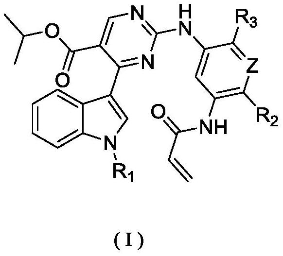 Substituted pyrimidine compound, pharmaceutical composition thereof and use of the compound