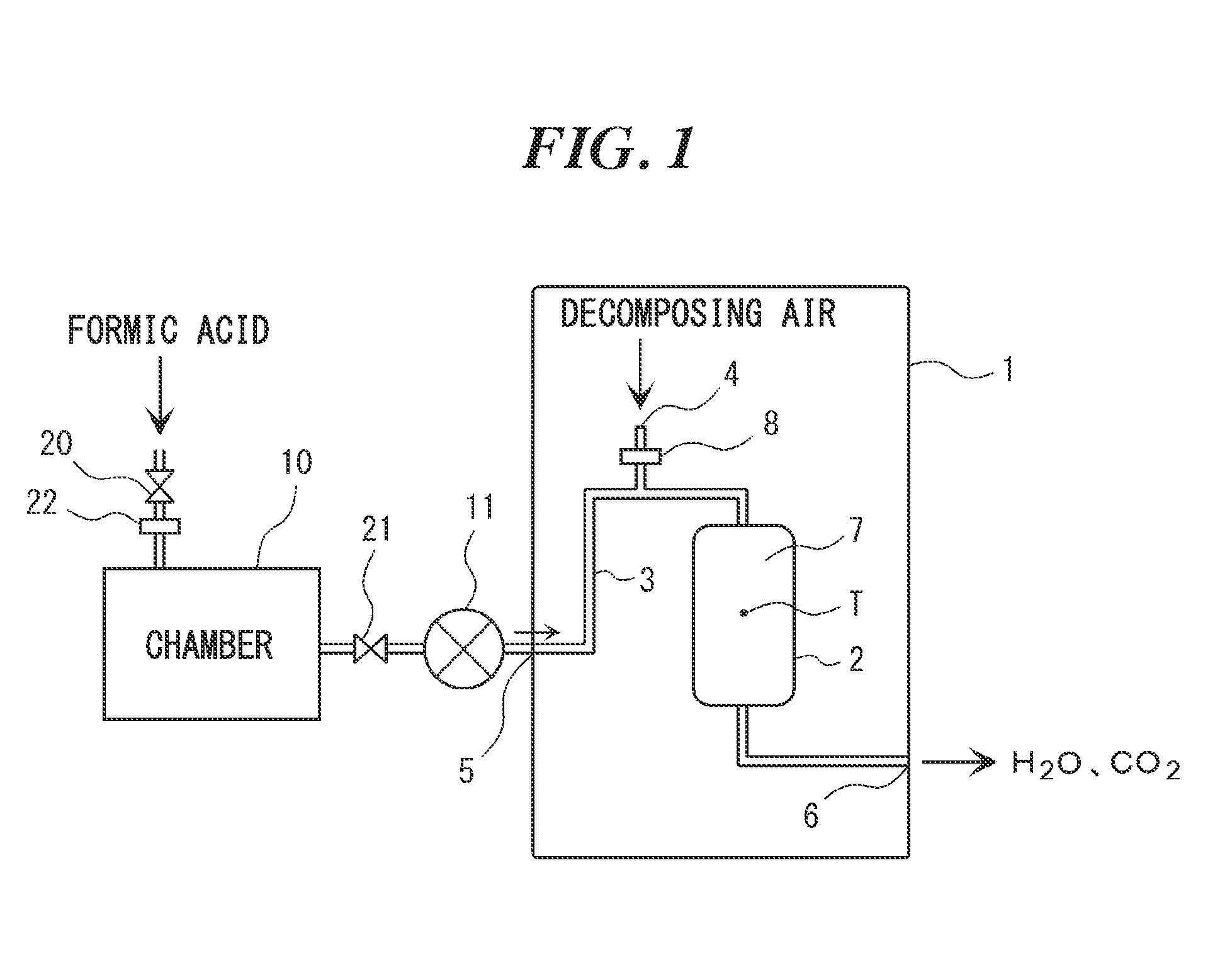 Formic acid decomposition apparatus and formic acid decomposition method