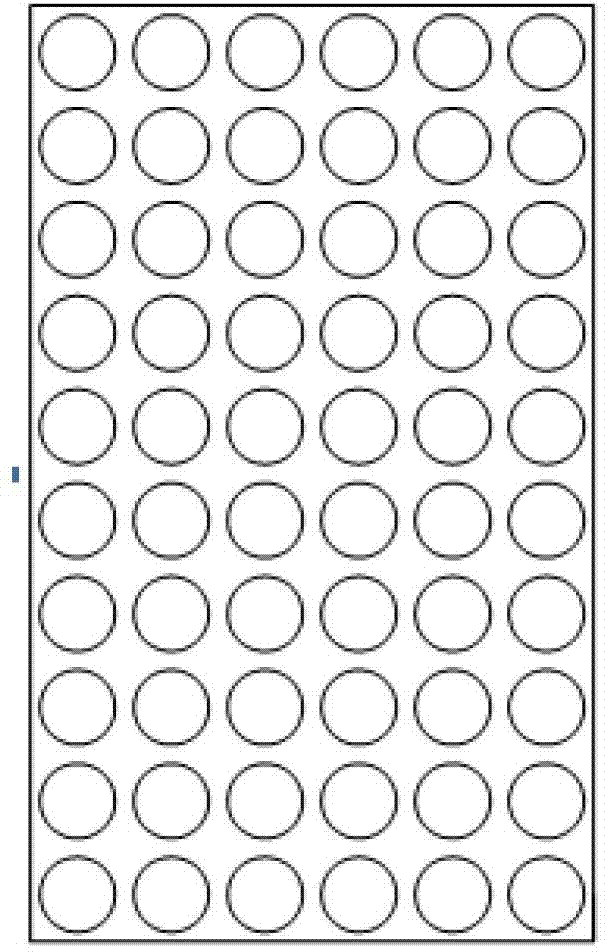 Pattern coating glass and preparation method thereof