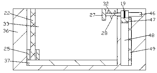 Dumping auxiliary device of mining transport vehicle