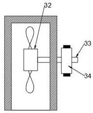 Newly bought goldfish feeding water-passing intelligent motor device