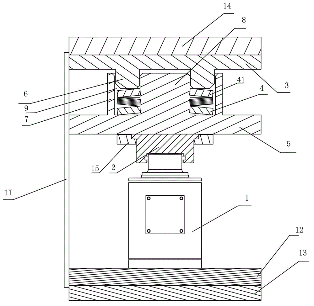 Buffer type weighing sensor module