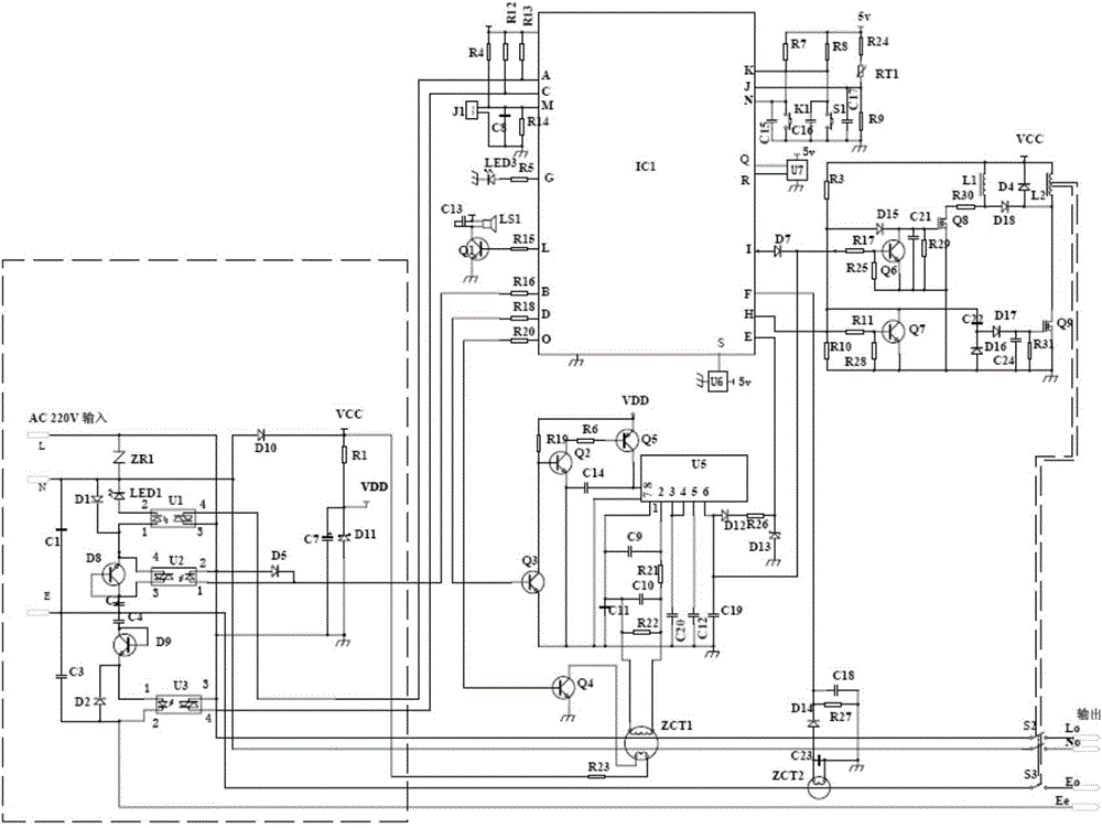 Intelligent wireless network type leakage protector