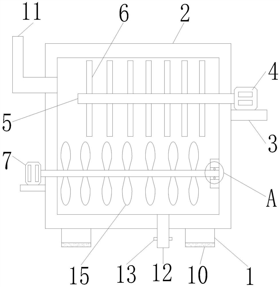 Ink mixing device for green printing production