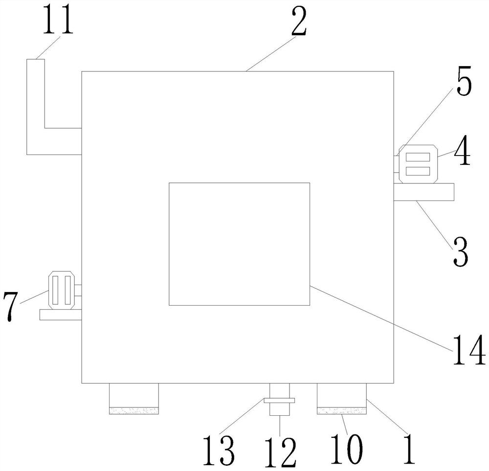 Ink mixing device for green printing production