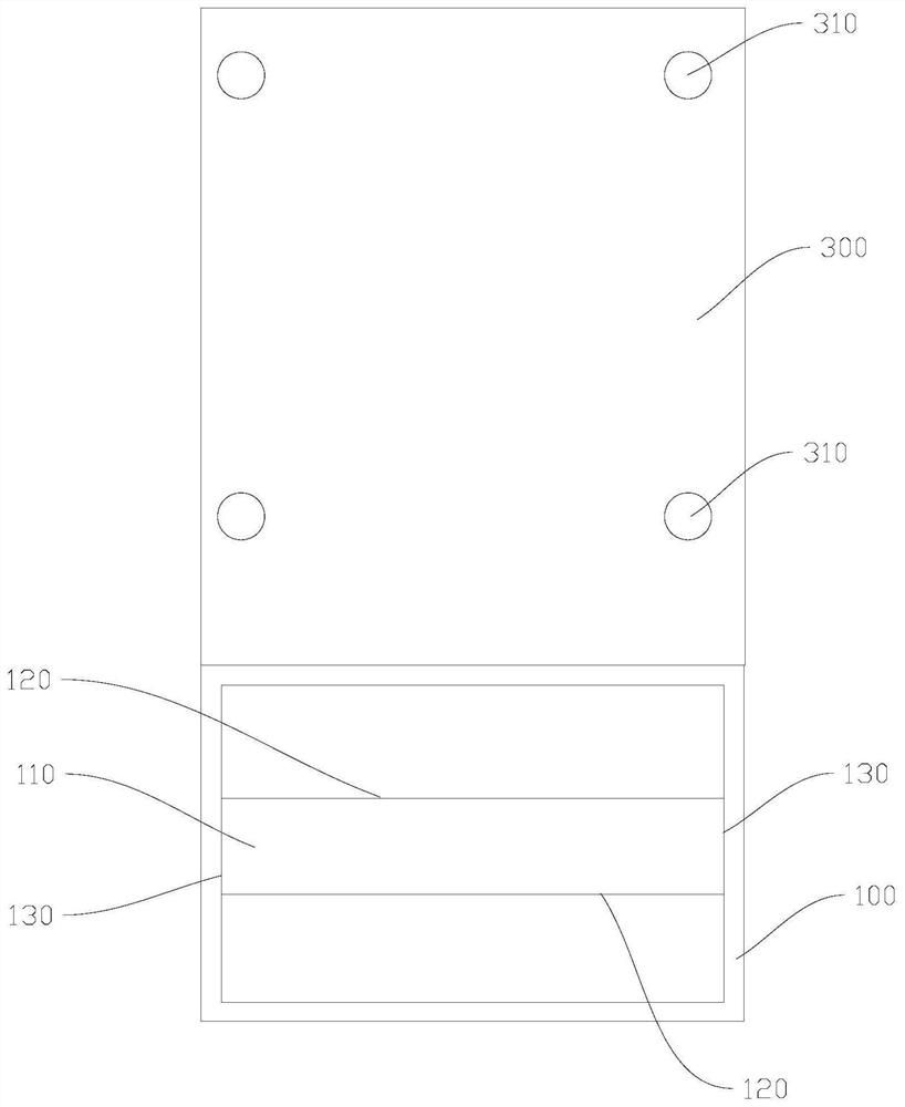 Kerb caulking device