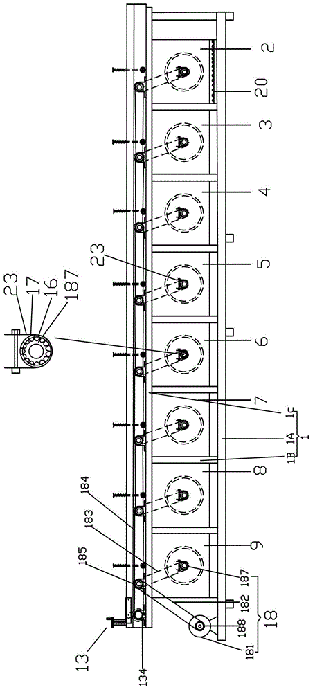 Metal zipper polishing device and metal zipper polishing method using the device