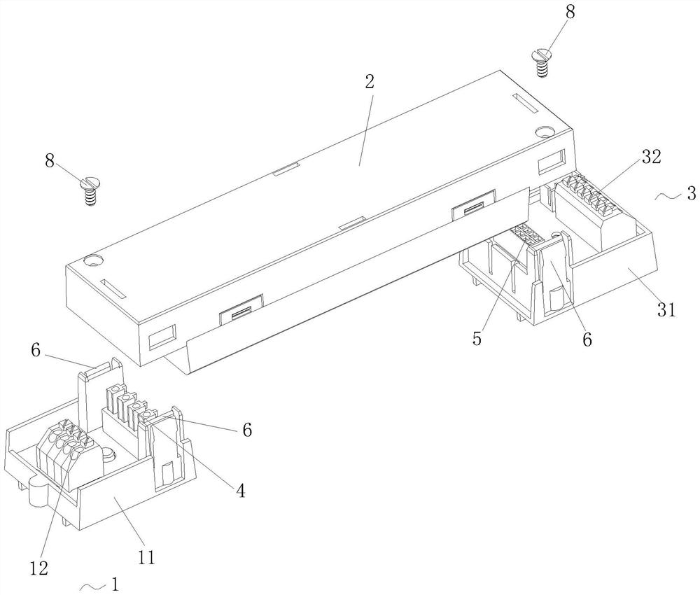 Plugging device of lamp modularized electronic controller and lamp