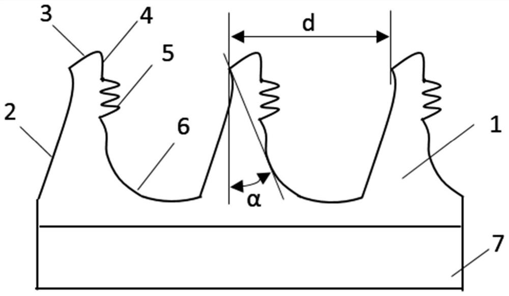 Metal card clothing for carding superfine fibers