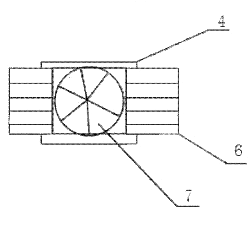 Middle and low temperature control device of simulated moving bed chromatograph