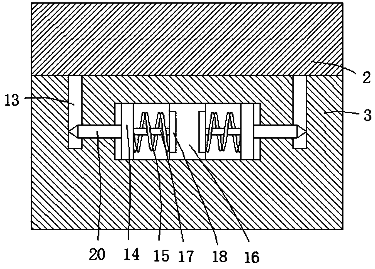 Protection device for aluminum alloy die-casting machine