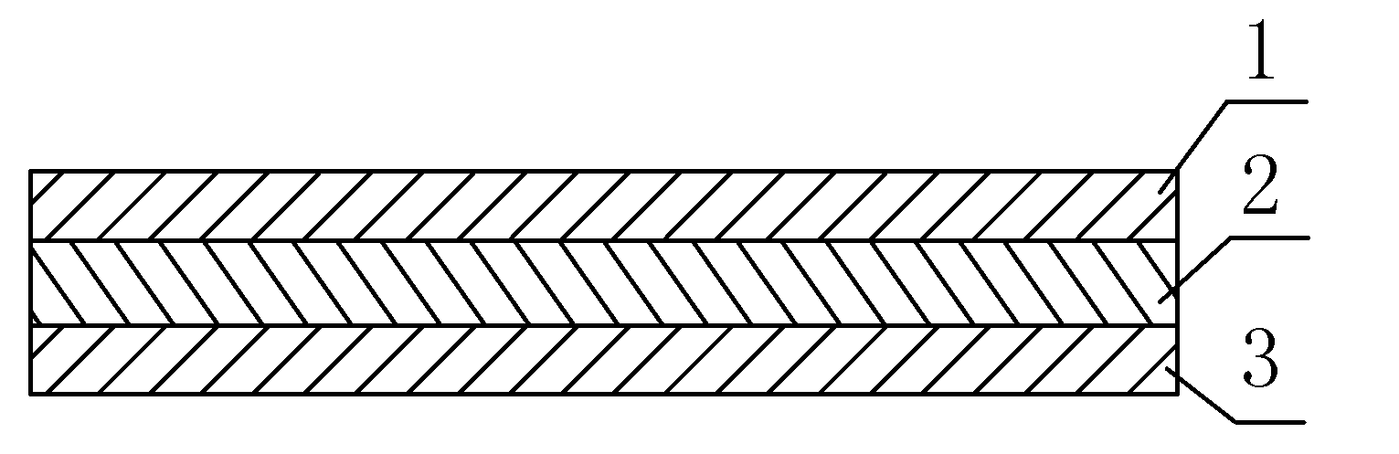 Bopp extruded coating film