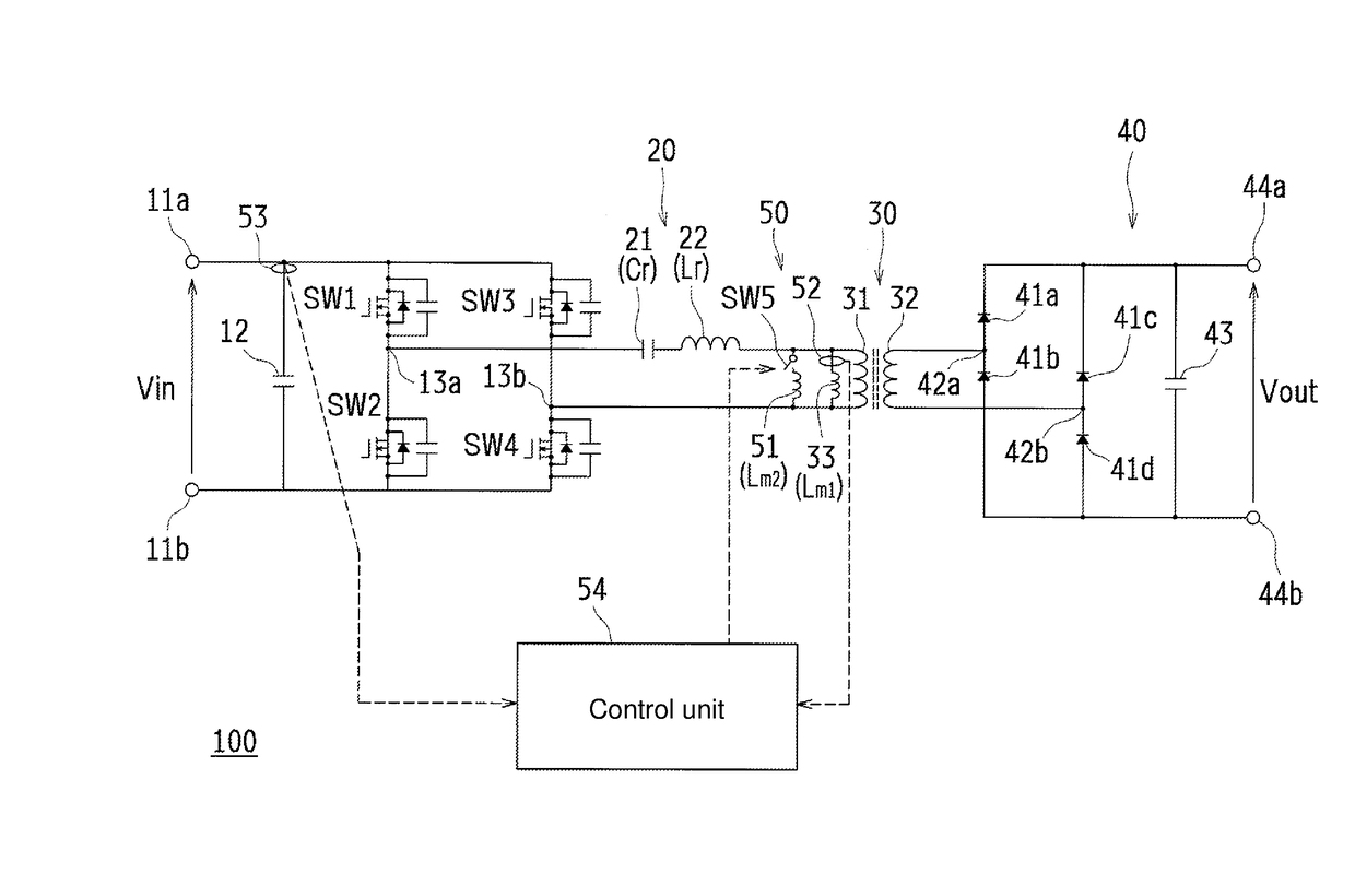 Current resonant type DC voltage converter, control integrated circuit, and current resonant type DC voltage conversion method