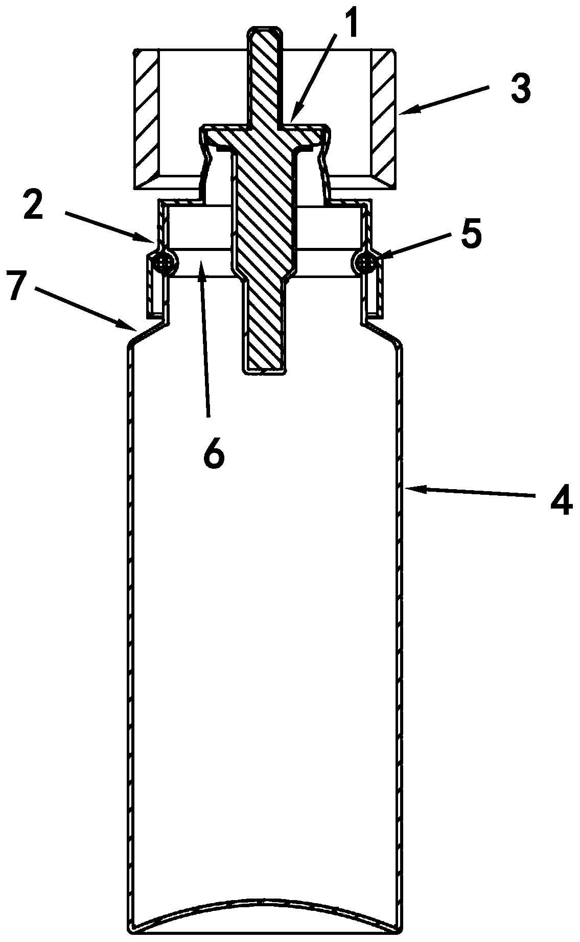 Rapid packaging method of aerosol packaging system