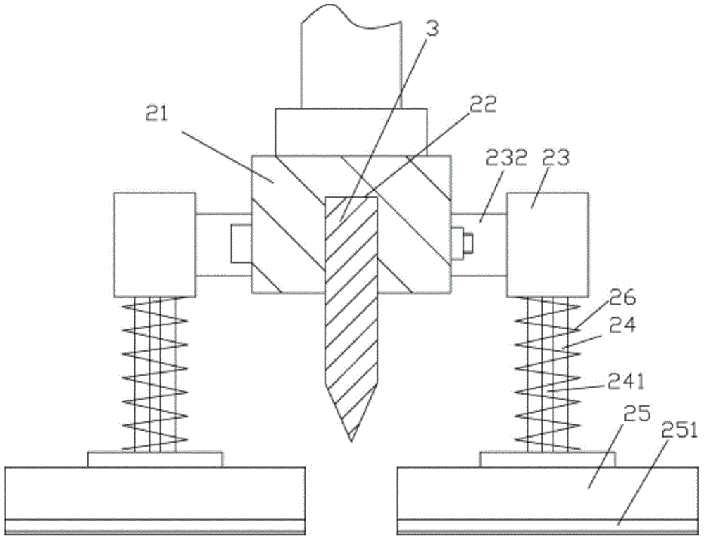 Movable shearing cutter rest for cloth cutting machine