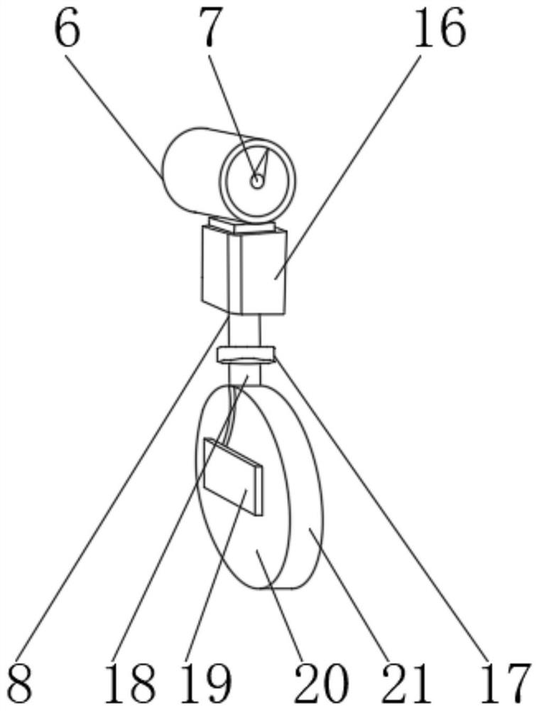 Device for installing flow meter on municipal drainage pipeline and using method