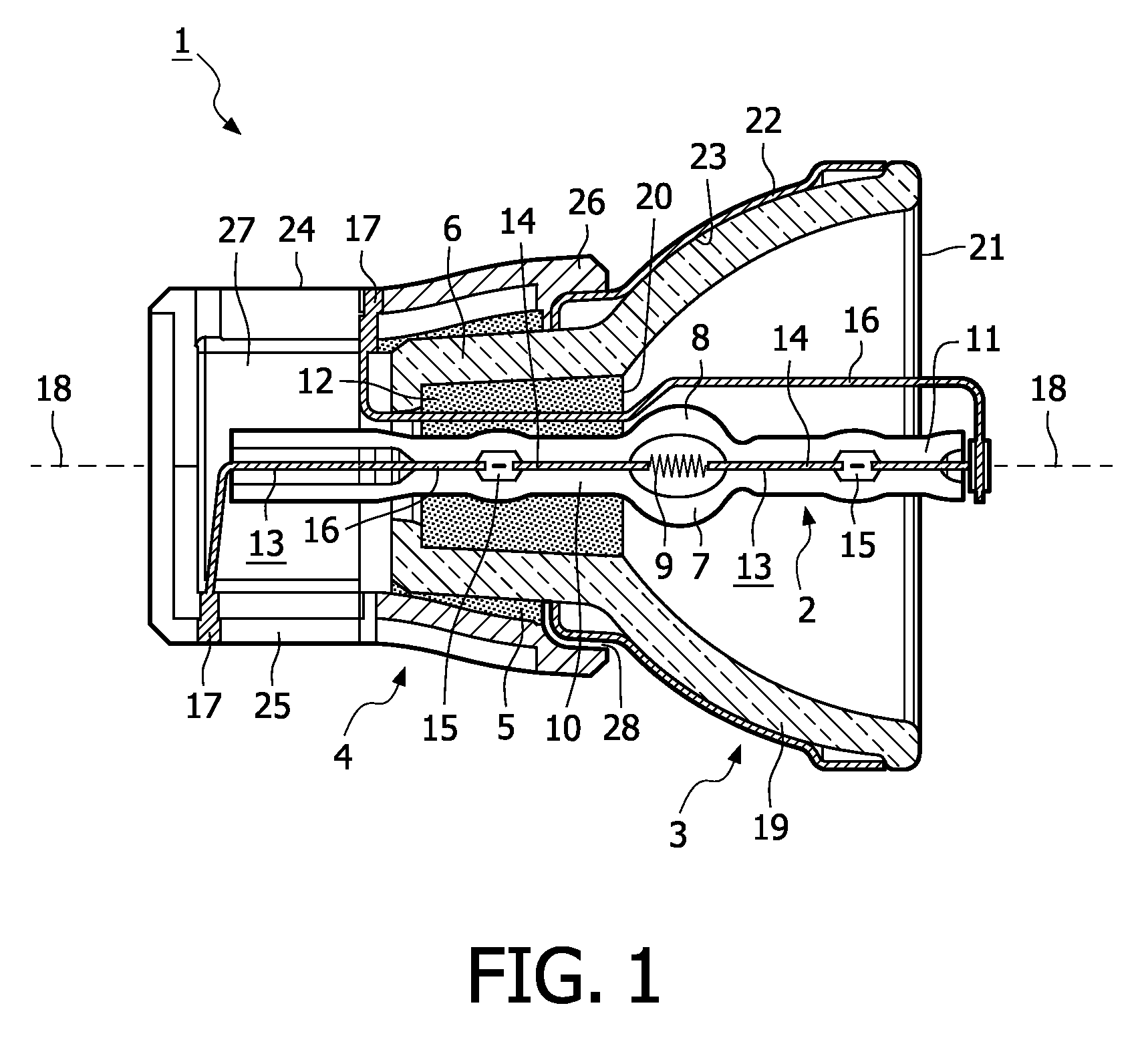 Capped lamp/reflector unit