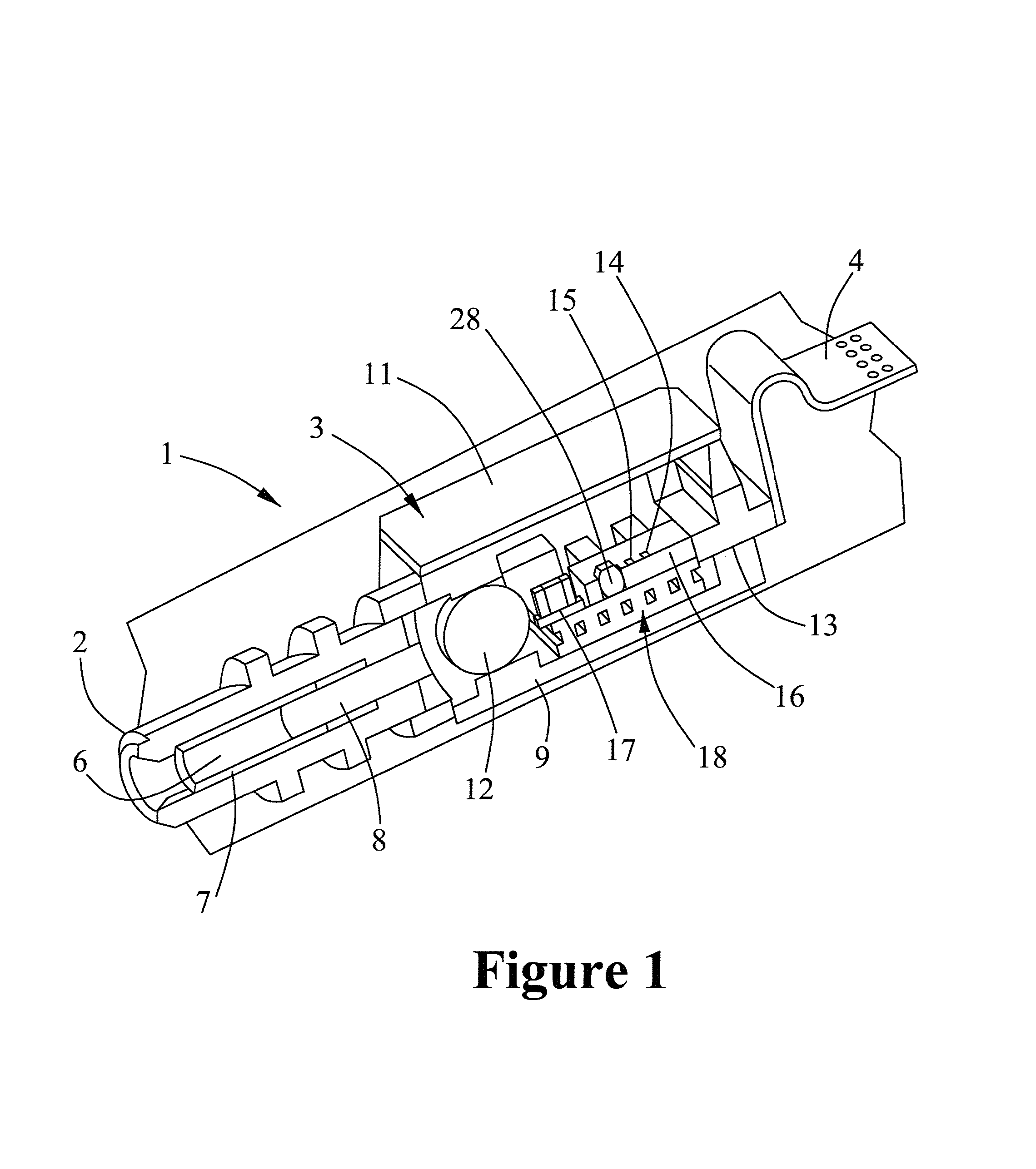 Compact optical sub-assembly