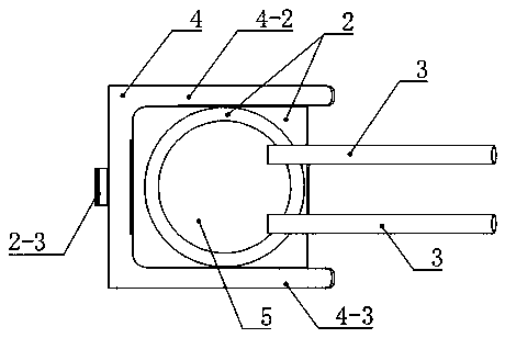 Waterproof snap-action thermostat with buckle frame