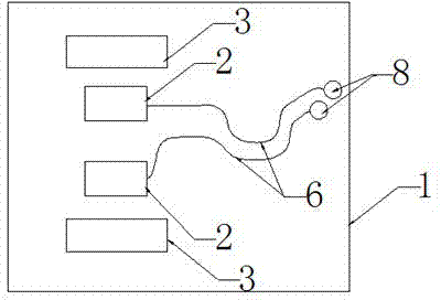 Camera module signal wiring mode