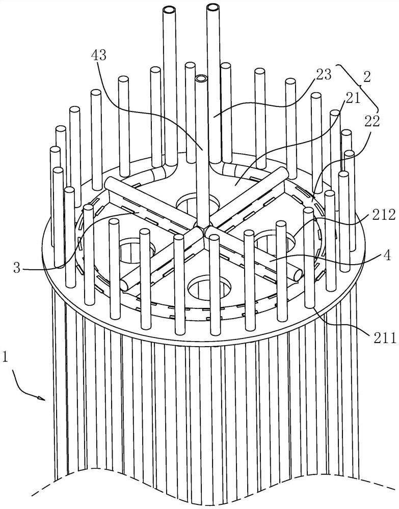 A Static Explosion Integral Destruction Pile Head Structure with Built-in Ring Device and Its Construction Technology