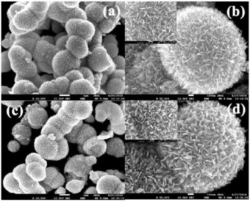 Bismuth molybdate photocatalysis material rich in surface oxygen defects, and preparation method thereof