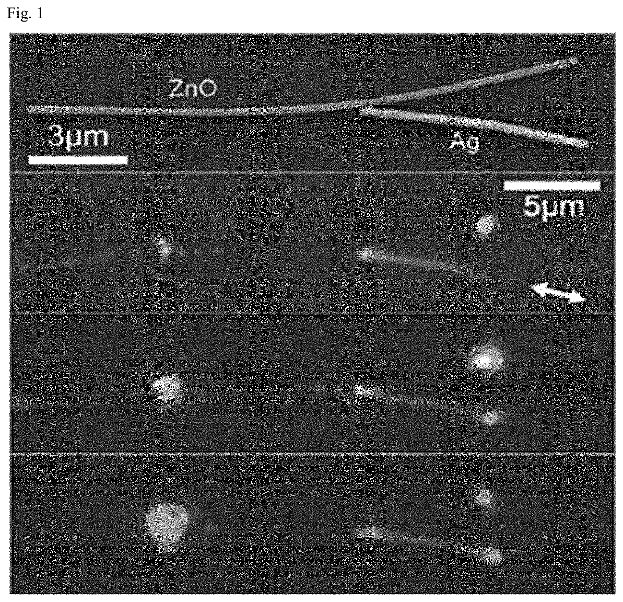 Method of fabricating nanowire connected with optical fiber using a micropipette